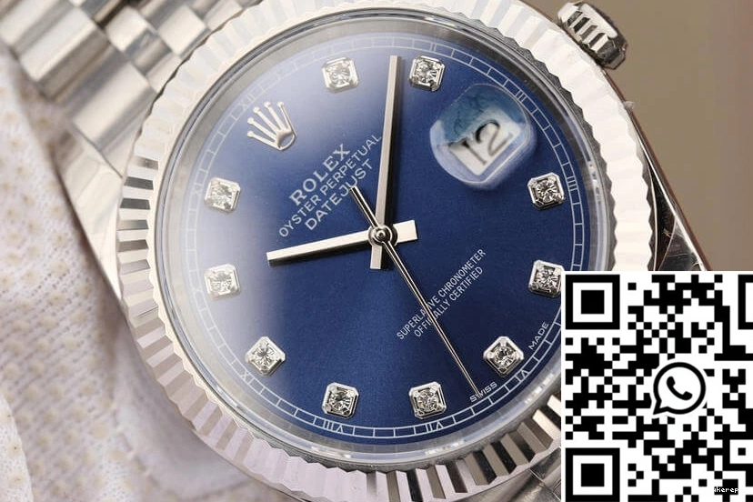 M126334-0016 Dial Blue Factory EW Rolex Datejust 0429